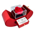 Rose Everlasting Necklace Gift Box Set Maison Aurum