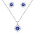 Jewellery Set - Sapphire Crystal Maison Aurum